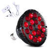 Wolezek Red Light Therapy Lamp With Lamp Holder, 660Nm Red And 850Nm Near Infrared Combo Red Light Therapy Bulb, Therapy Device 