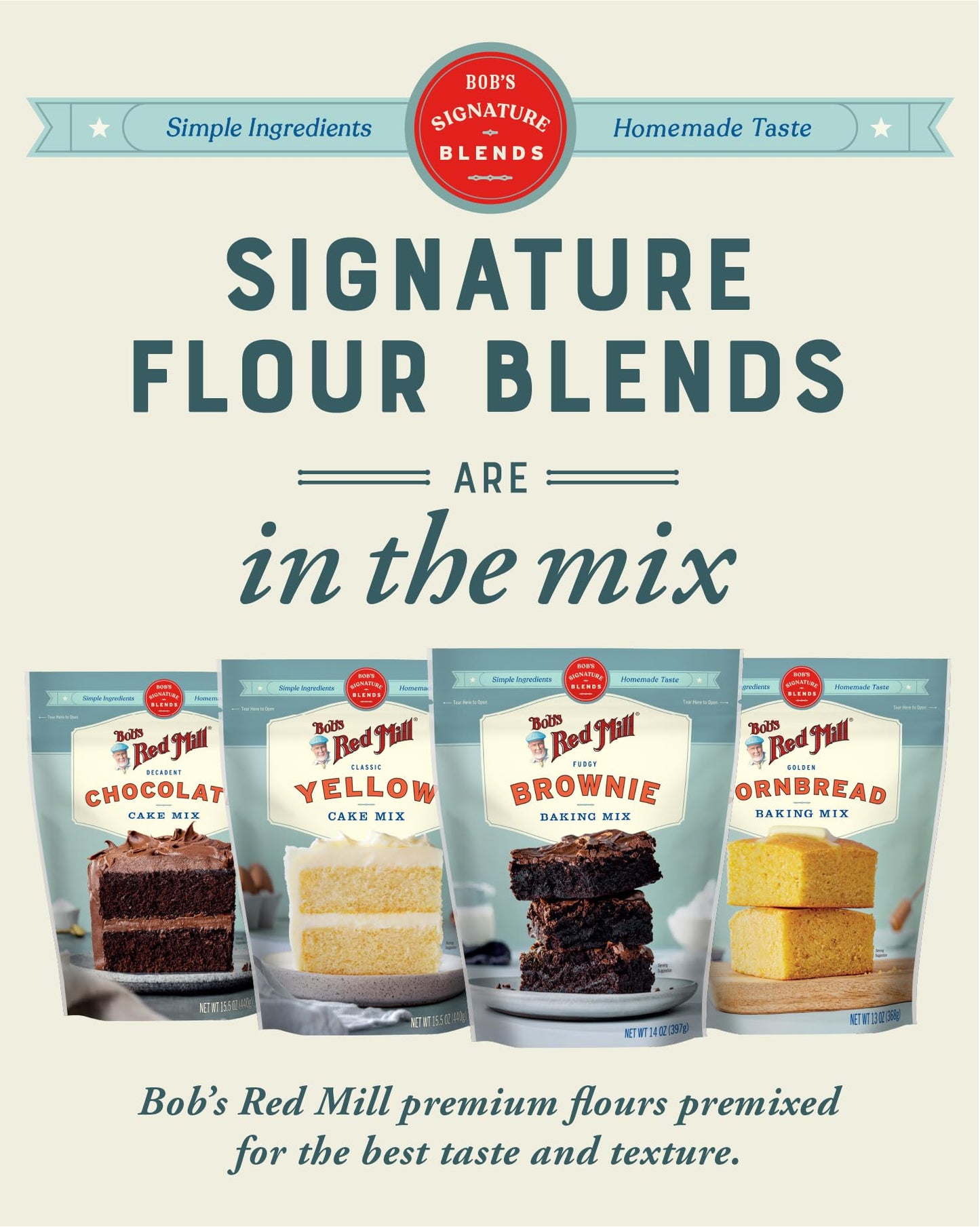Bob'S Red Mill Signature Brownie Baking Mix, 14Oz (Pack Of 1) - Non Gmo, Kosher