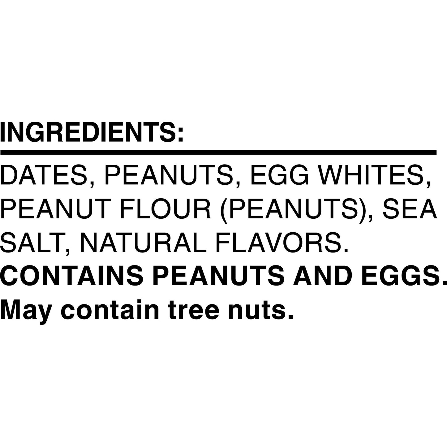 RXBAR Peanut Butter Protein Bar 5 Count, 1.8 OZ