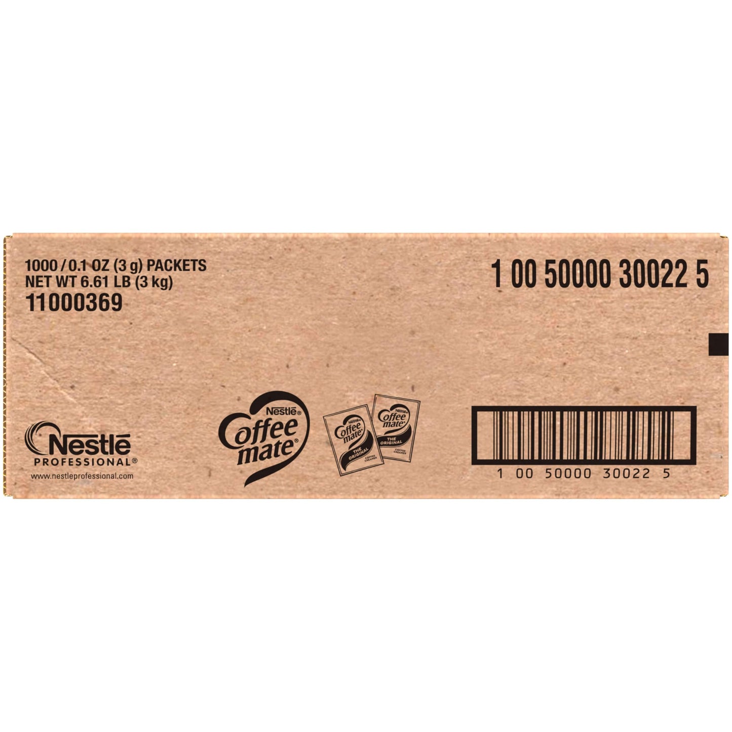 Nestle Coffee mate Coffee Creamer, Original, Non Dairy Powder Creamer Singles Packets, 3g Powdered Packets (Pack of 1000)