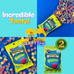 Think Candy Sour Punch Gummies - Pack of 2 - Blue Raspberry, Strawberry, G , Lemon - 6.75oz Each - Chewy & Sour Candy