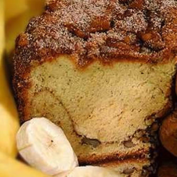 Banana Walnut Coffee Cake
