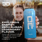 3D Energy Drink - Sugar Free  200mg Caffeine  Pre Workout  Taurine  L-Carnitine  Lightly Carbonated  16oz Cans  12 Pack - Blueberry Mist
