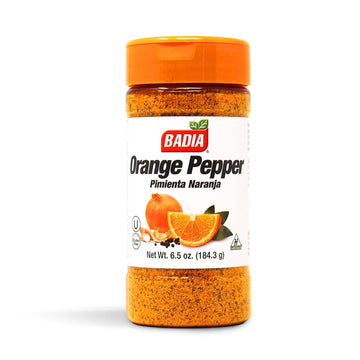 Badia Orange Pepper Seasoning With Garlic And Onion, Zesty Citrus Blend, 6.5 Oz