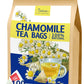 TeeLux Chamomile Tea Bags - Pure Natural Herbal Tea, Caffeine Free, 100 Count