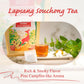 WT WEETEE Lapsang Souchong Tea Bags, Smoky Black Tea, 100 Count, Resealable Kraft Bag, Natural Caffeine & Antioxidants