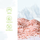 Soeos Salt Grinder Set  Himalayan Pink Salt  Coarse Grain  Salt for Grinder Refill  13.4 Oz (380g)  Refillable Plastic Bottle  Rock Salt  Kosher Salt Set (Pack of 1)