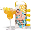 Thoughtfully Margarita Mixer Gift Set, 4 Flavors, 2.3 Fl Oz Each, Includes Rimming Salt, Pack of 4