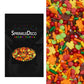 Sprinkle Deco Cake Confetti Sprinkles - 4oz Pilgrims Joy for Cake, Cookie, Cupcake, Ice Cream, Donut