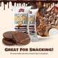 Liebers Dark Chocolate Rice Cakes, Kosher Certified Dairy Free, Gluten Free Snack (Dark Chocolate) Pack Of 8