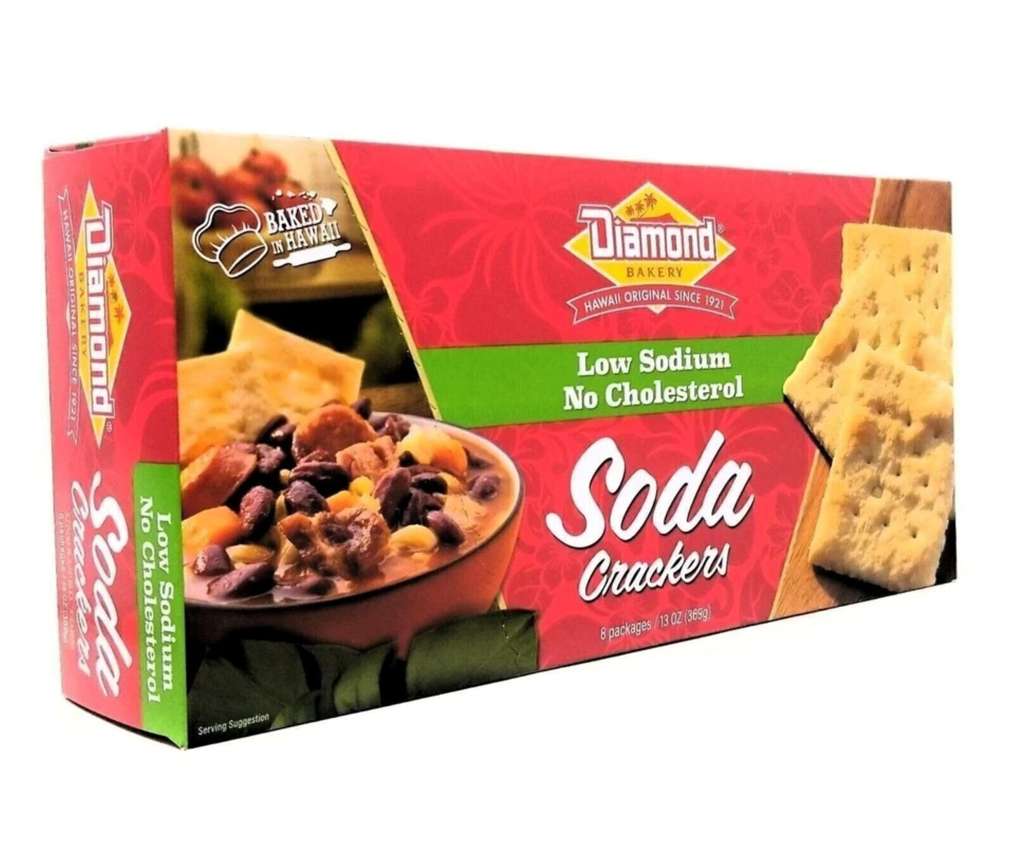 Diamond Bakery - Low Sodium/No Cholesterol Soda Crackers (Unsalted Tops)