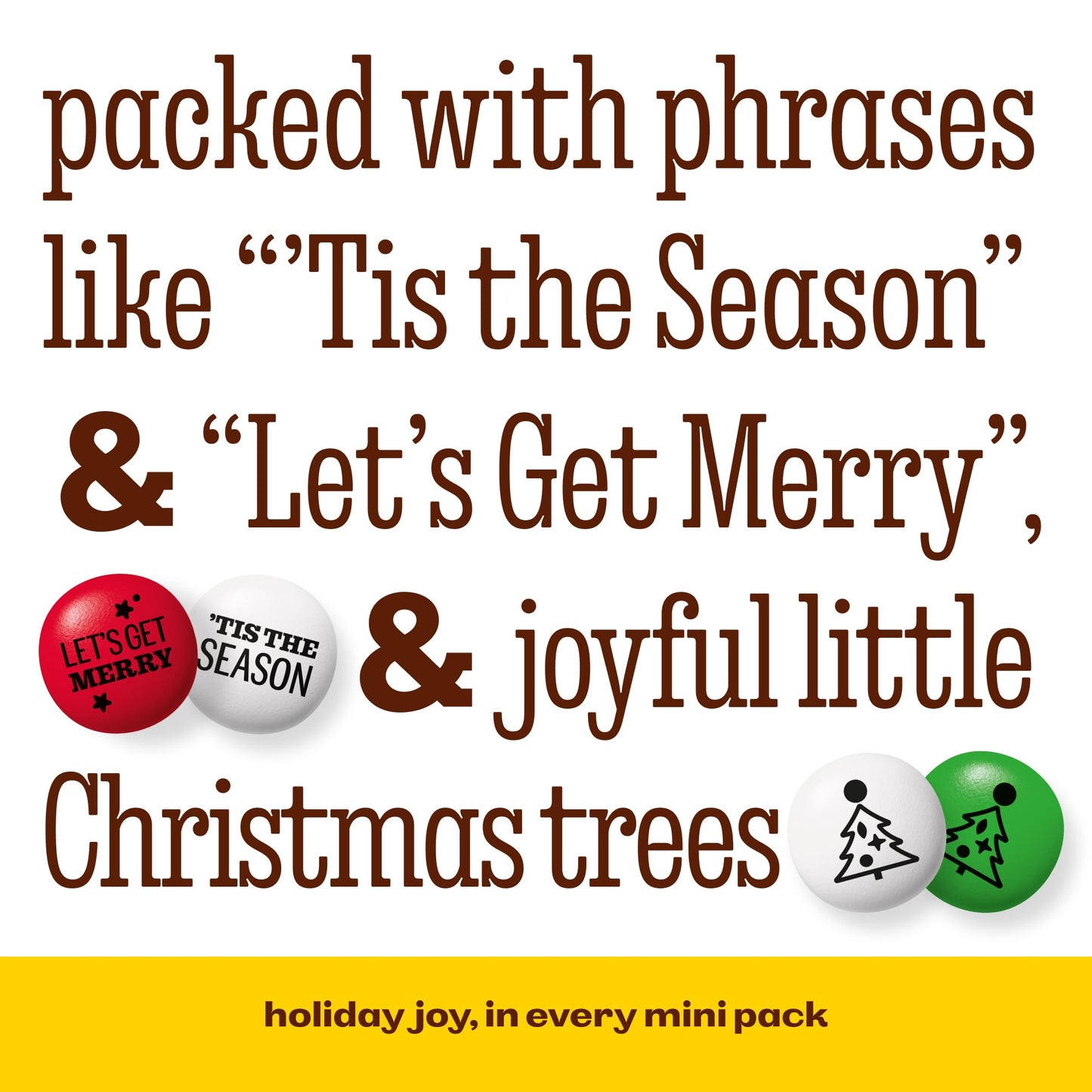 M&MS WORLD Christmas Party Favors (30 Pack)  Printed M&MS With Festive Icons  Christmas Candy for Party   Holiday Snacks  Party Decor