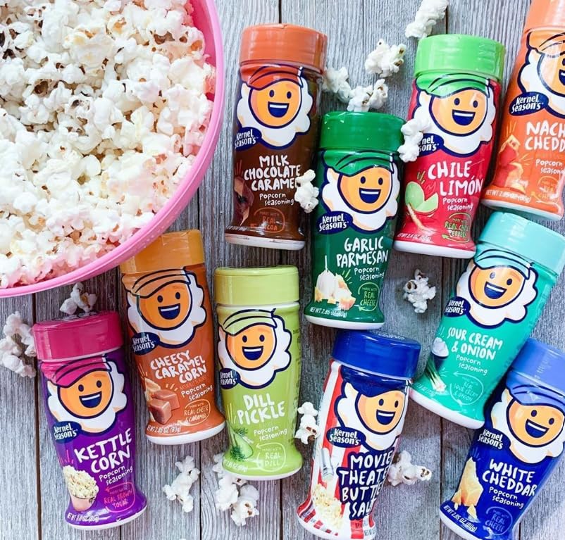 Kernel Seasons COMPLETE SEASONING KIT (Variety Pack Bundle of ALL 12 Flavors)
