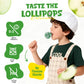 Green Twisty And Swirl Lollipops, Green Candy Individually Wrapped Bulk, St. Patricks Day Lollipops Suckers, Kids Lollipop For Birthday Party, Green Apple Flavor 36 Pack