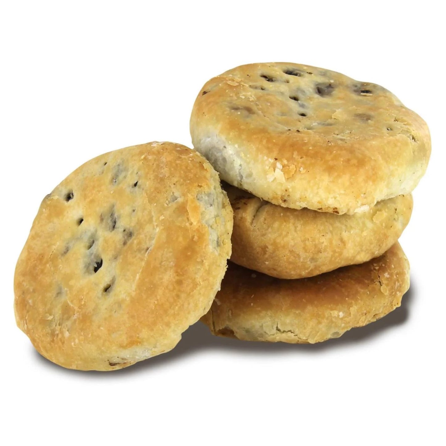 Real Lancashire Eccles Cake - 4 Cakes (Pack Of 1) | British Snacks Made With Pure Butter & Dried Currants | Traditional & Delici