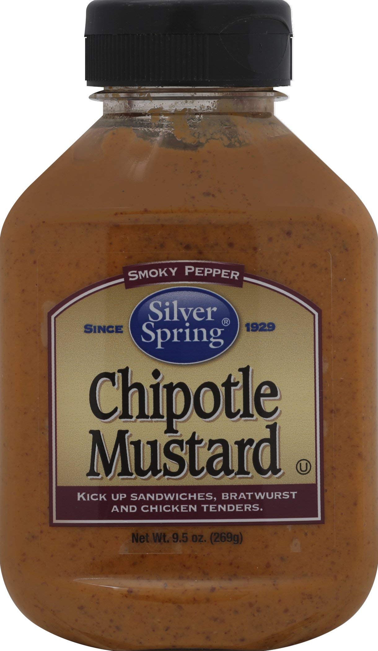 Silver Springs Mustard, Chipotle, 9.5 oz