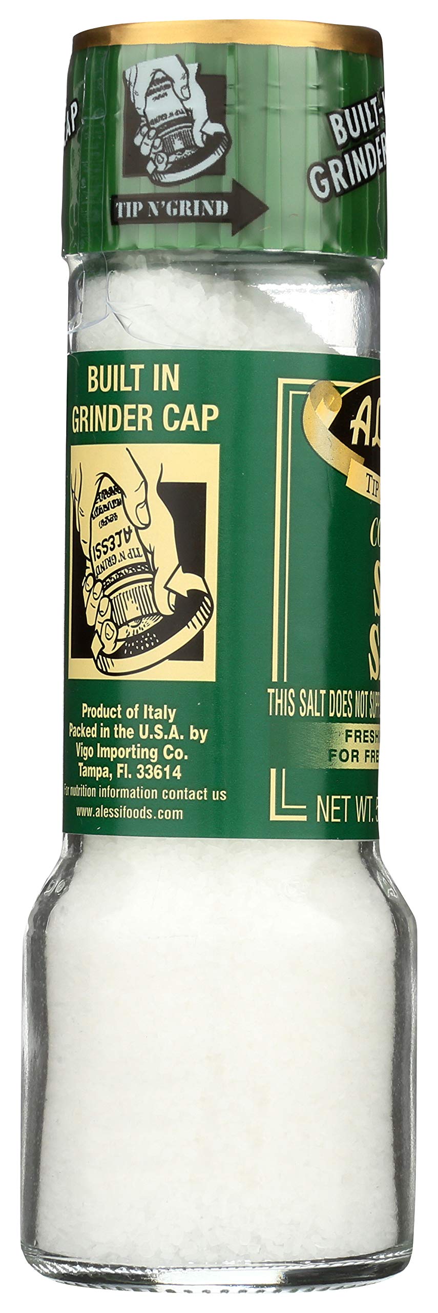 Alessi Sea Salt, 5.64 oz