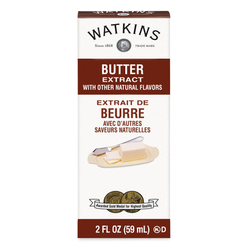 Watkins Butter Extract With Other Natural Flavors, 2 Oz. Bottles, Pack Of 6 (Packaging May Vary)