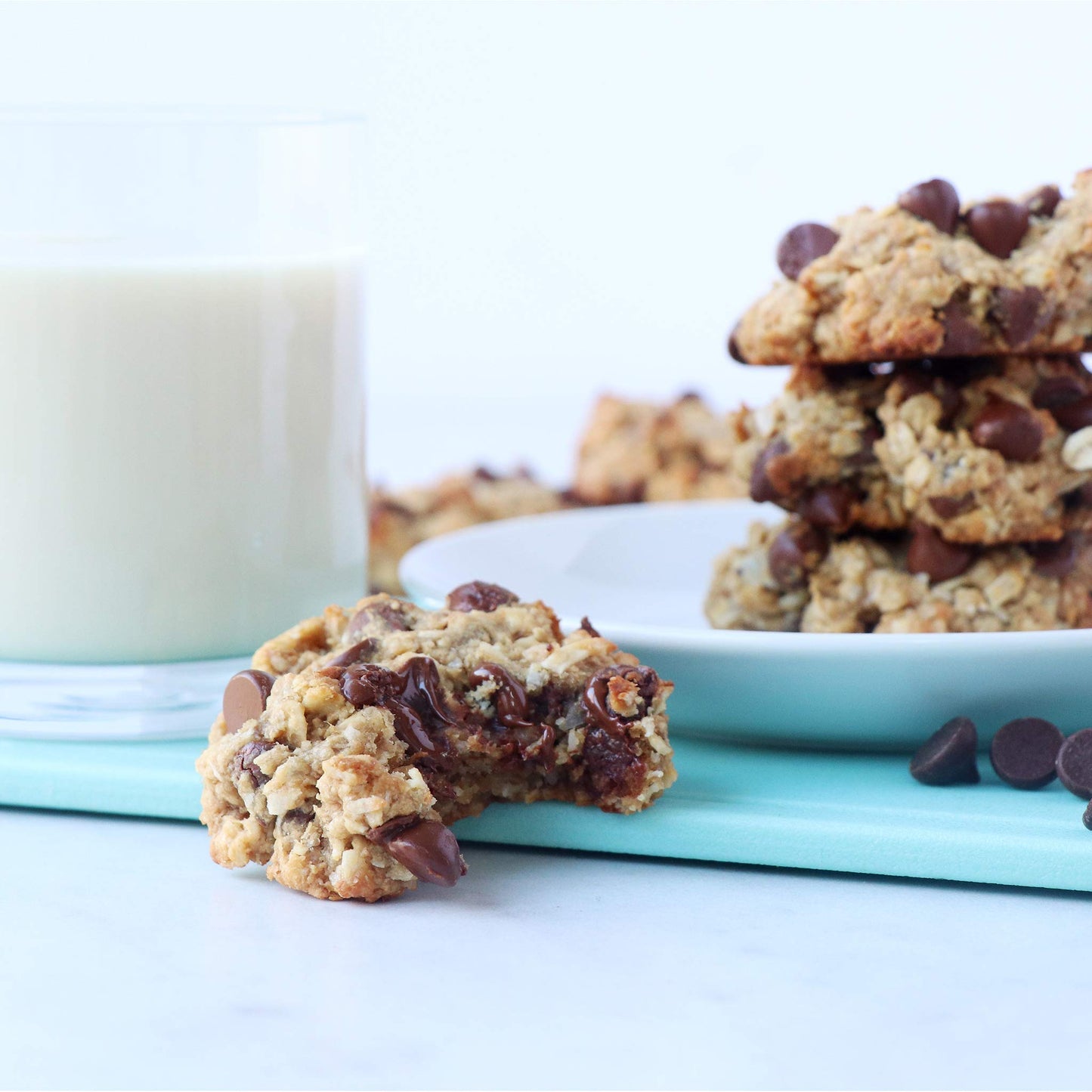 Pascha Bulk Organic Baking Mini Bitter Sweet Chocolate Chips, 70% Cacao, Allergen Free, Non-GMO, Vegan, 10 Pounds