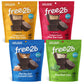 Free2b Mini Cups Variety Pack, Safe for School and Allergy Friendly - Gluten-Free, Dairy-Free, Nut-Free, and Soy-Free - Dark Cho