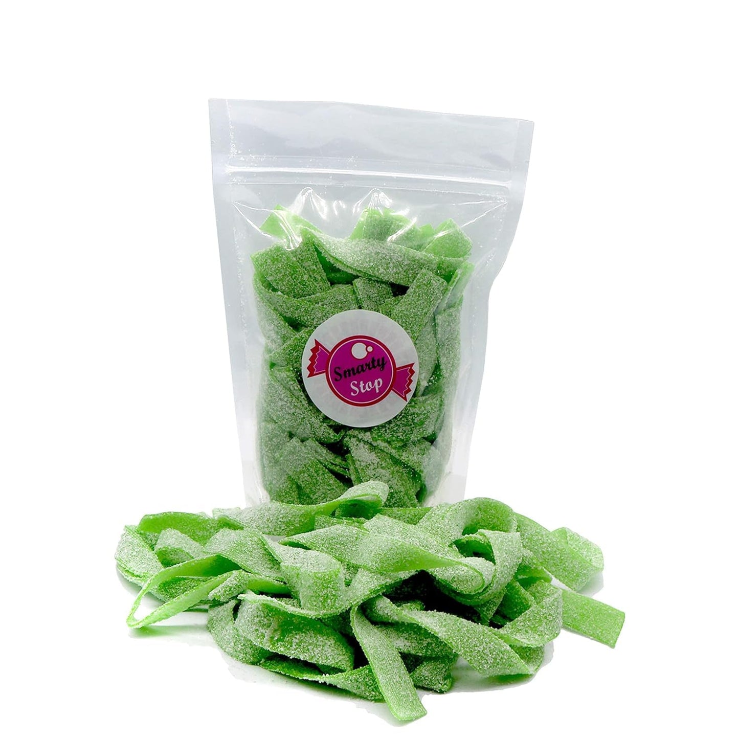 Smarty Stop Sour Gummy Candy Strips (Watermelon, 1.5 Pound)