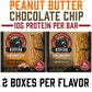 Kodiak Cakes Crunchy Granola Bar Variety Pack - Peanut Butter (2 Boxes) And Chocolate Chip (2 Boxes) High Protein Granola Bar Snack - 100% Whole Grain Granola Bars Bulk - (24) Total Pouches