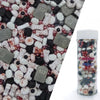 Halloween Sprinkles Gravestones & Bones & Eyes & Skull Topper Edible Themed Sprinkles For Cookie Decorating, Chocolate Desserts,