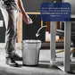 'Plasticplace 4 Gallon Trash Bags     6 Microns     Clear Garbage Can High Density Liners     17'''' X 18'''' (2000 Count)'' (W