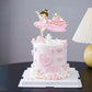 Ercadio 1 Pack Ballerina Tutu Cake Toppers Pink Ballet Girl Happy Birthday Cake Toppers Ballet Slipper Cake Picks For Ballerina