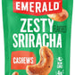 Emerald Nuts Sriracha Seasoned Cashews (1-Pack) | 5 Oz Resealable Bag | Kosher Certified, Non-Gmo, Contains No Artificial Preservatives, Flavors Or Synthetic Colors