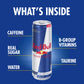 Red Bull Energy Drink, 12 Fl Oz, 24 Pack (4x6), with Caffeine, Taurine & B Vitamins, Red, Model: BinZanon