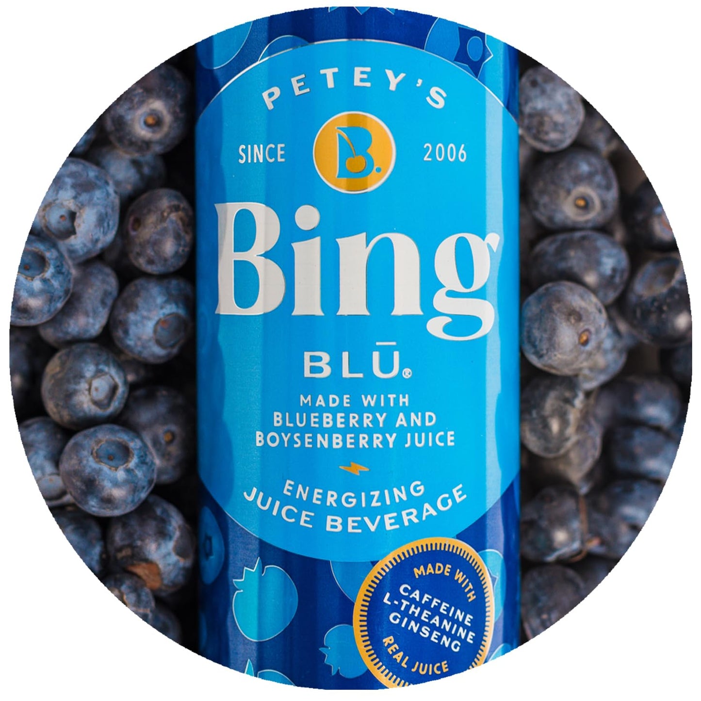 Bing Beverage Bing Blueberry, 12Oz (Pack Of 12)