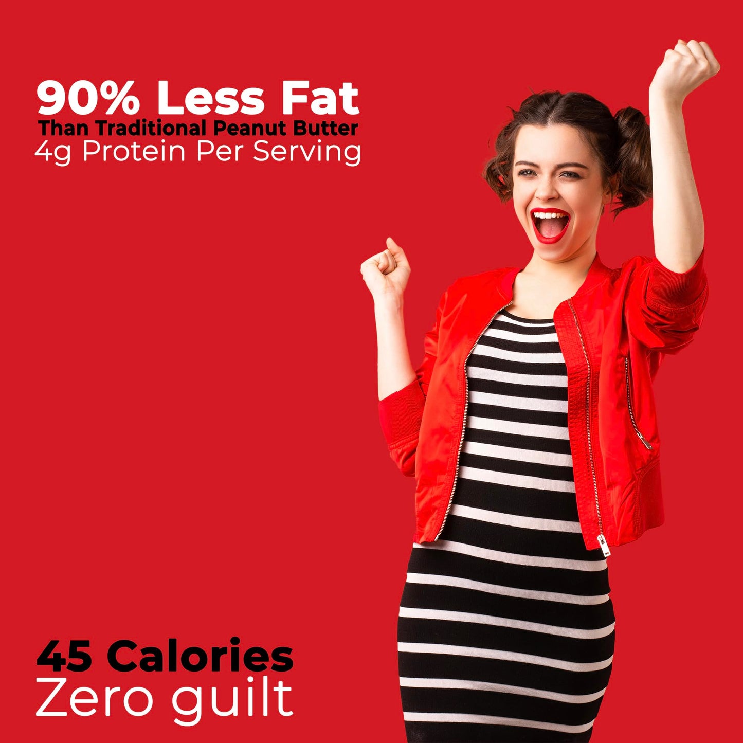 Betty Lous Organic Powdered Peanut Butter, Gluten Free, Vegan, High Protein, 24 oz