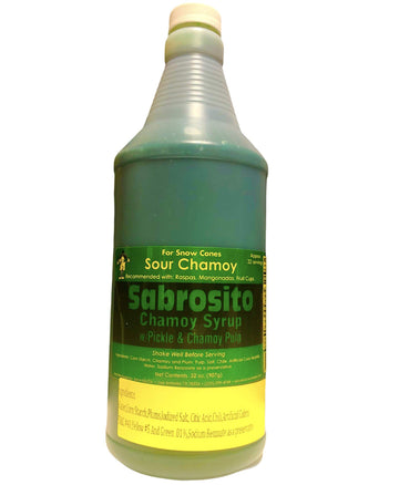 Arco Iris Co Sabrosito Chamoy Sauce - Green Sour Chamoy - 32 Oz