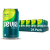 Zevia Zero Calorie Ginger Ale Soda, 12 Fl Oz Cans, Pack of 24, Clear