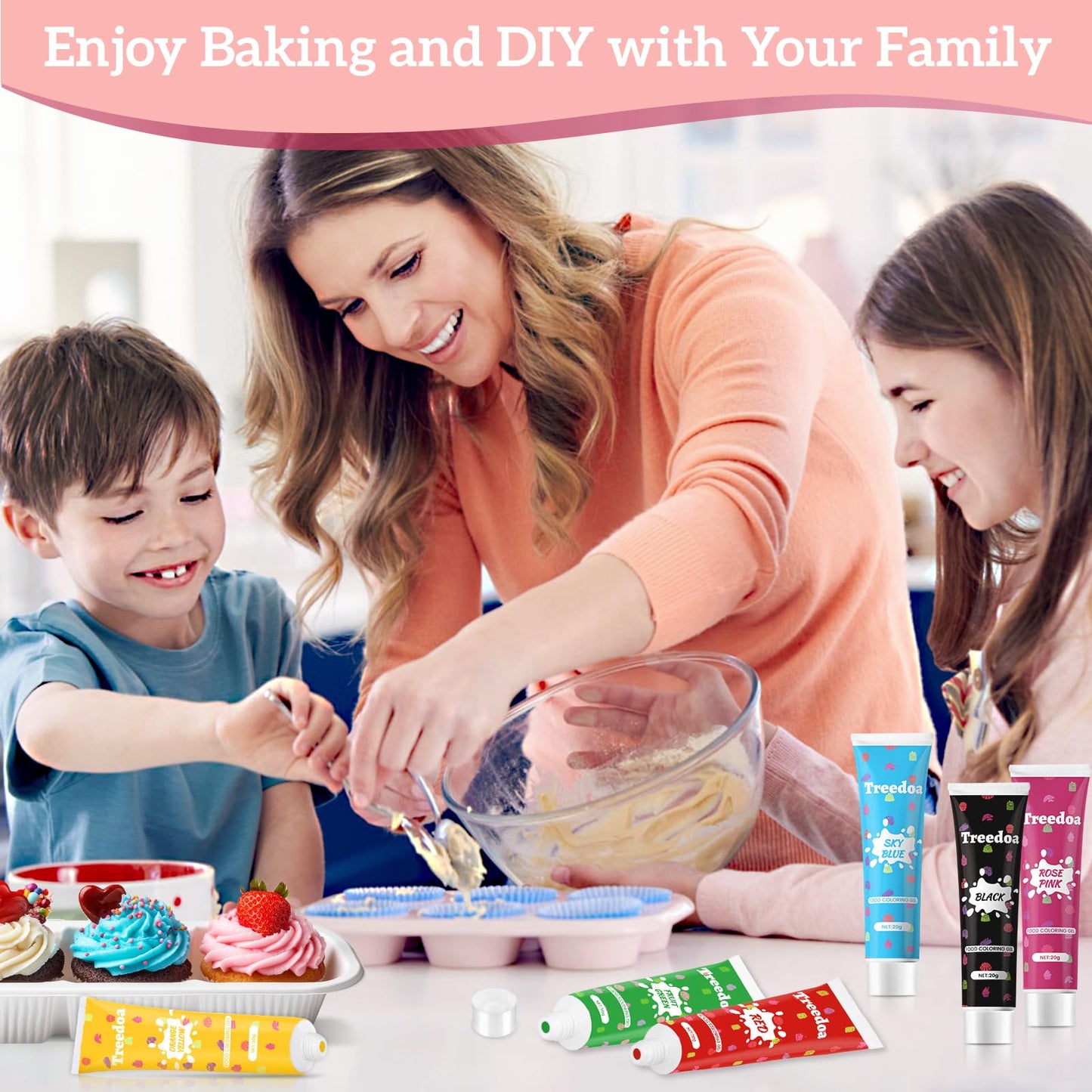 Food Coloring Gel Cake Decorating Set, Food Grade Food Dye Highly Concentrated Pro-Grade Edible Liquid For Baking,Easter Eggs,Ic