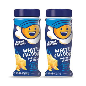 Kernel Season'S Popcorn Seasoning, White Cheddar, 8.5 Ounce (Pack Of 2)