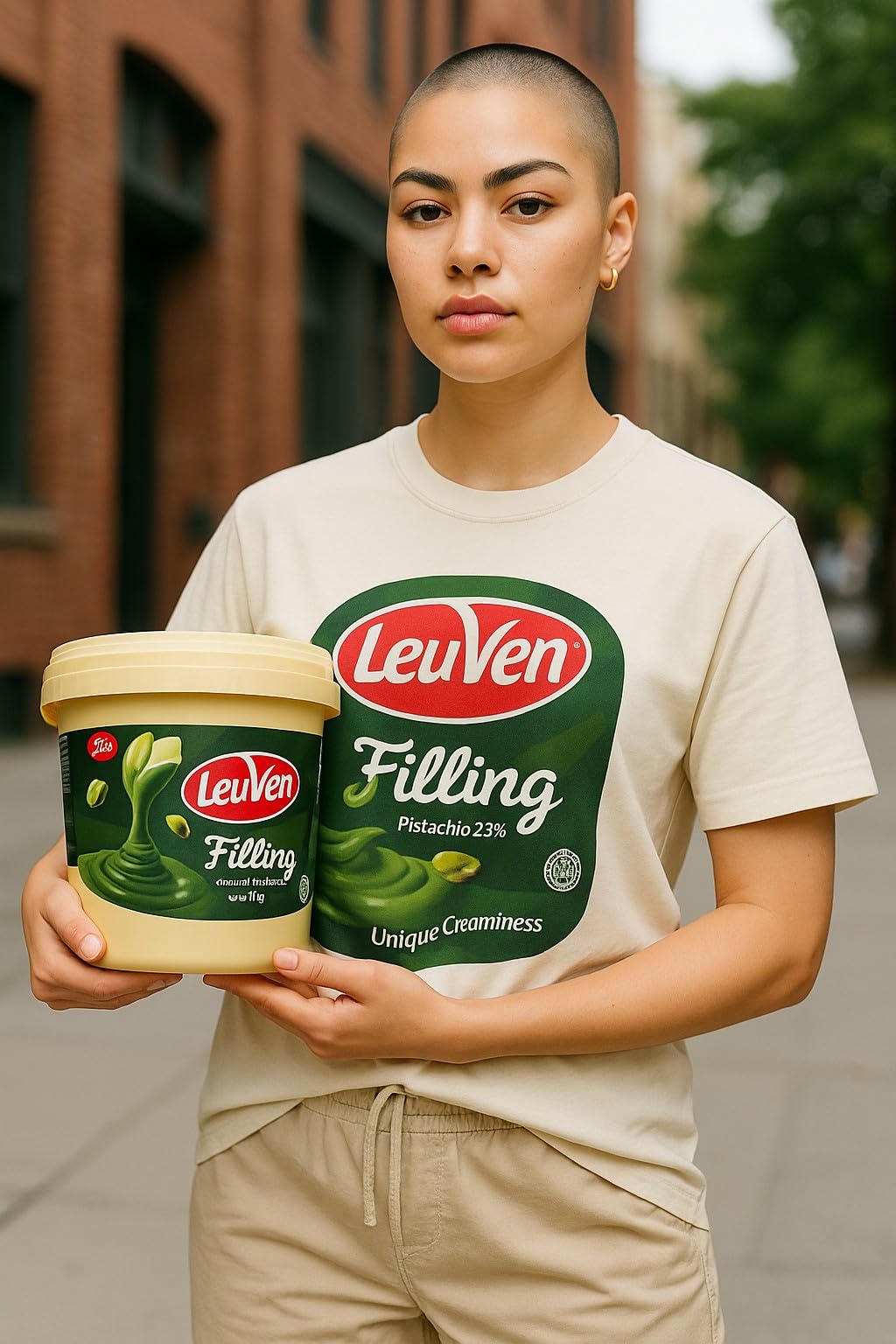 LeuVen Pistachio Cream 11LB (Pistachio 22%)