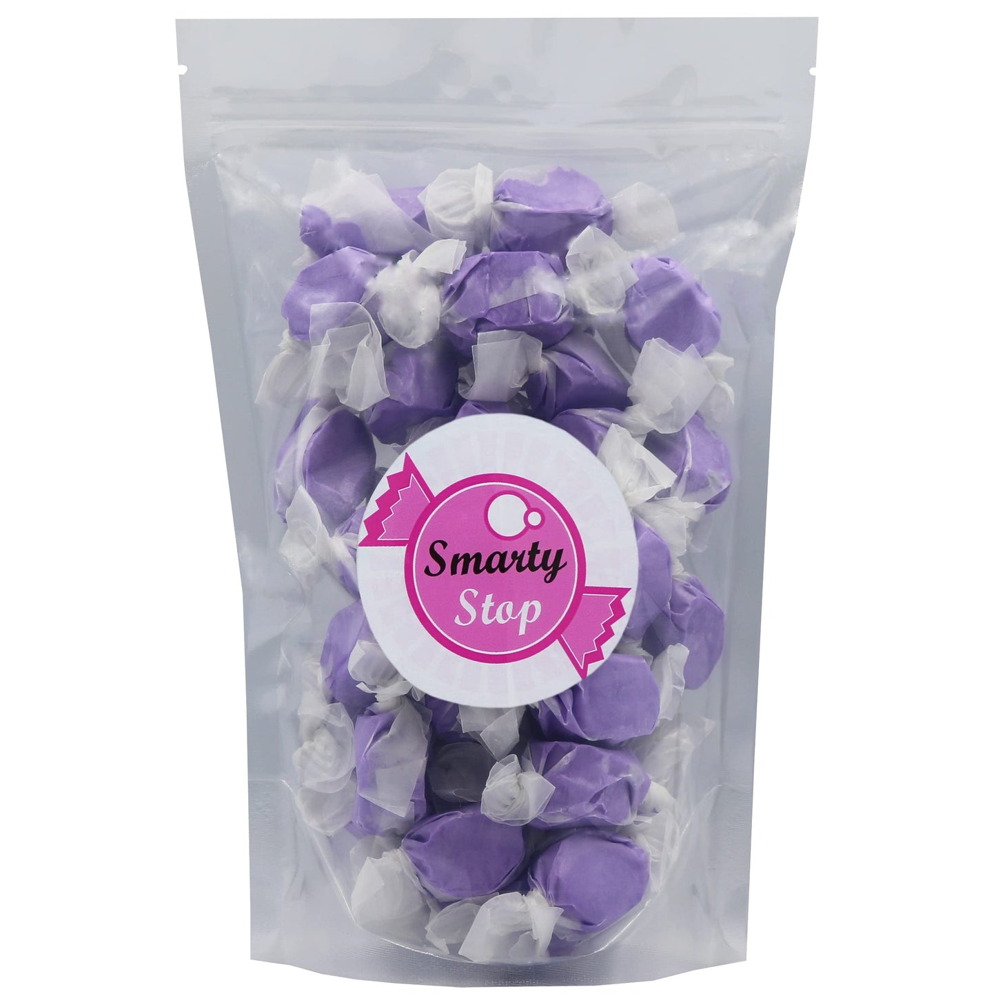 Gourmet Soft And Chewy Salt Water Taffy Candies - Individually Wrapped - Bulk Bags (Huckleberry, 3 Pound (Pack Of 1))