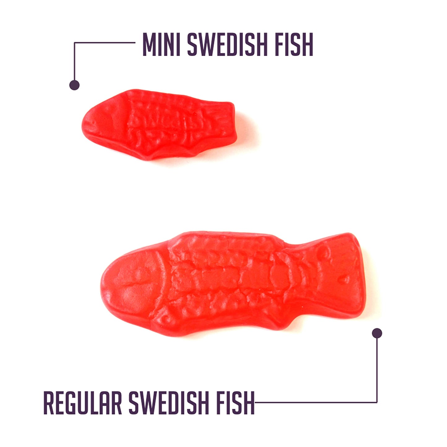 Swedish Fish Mini Soft & Chewy Candy, Share Size, Bulk Candy, 12-12 Oz Bags