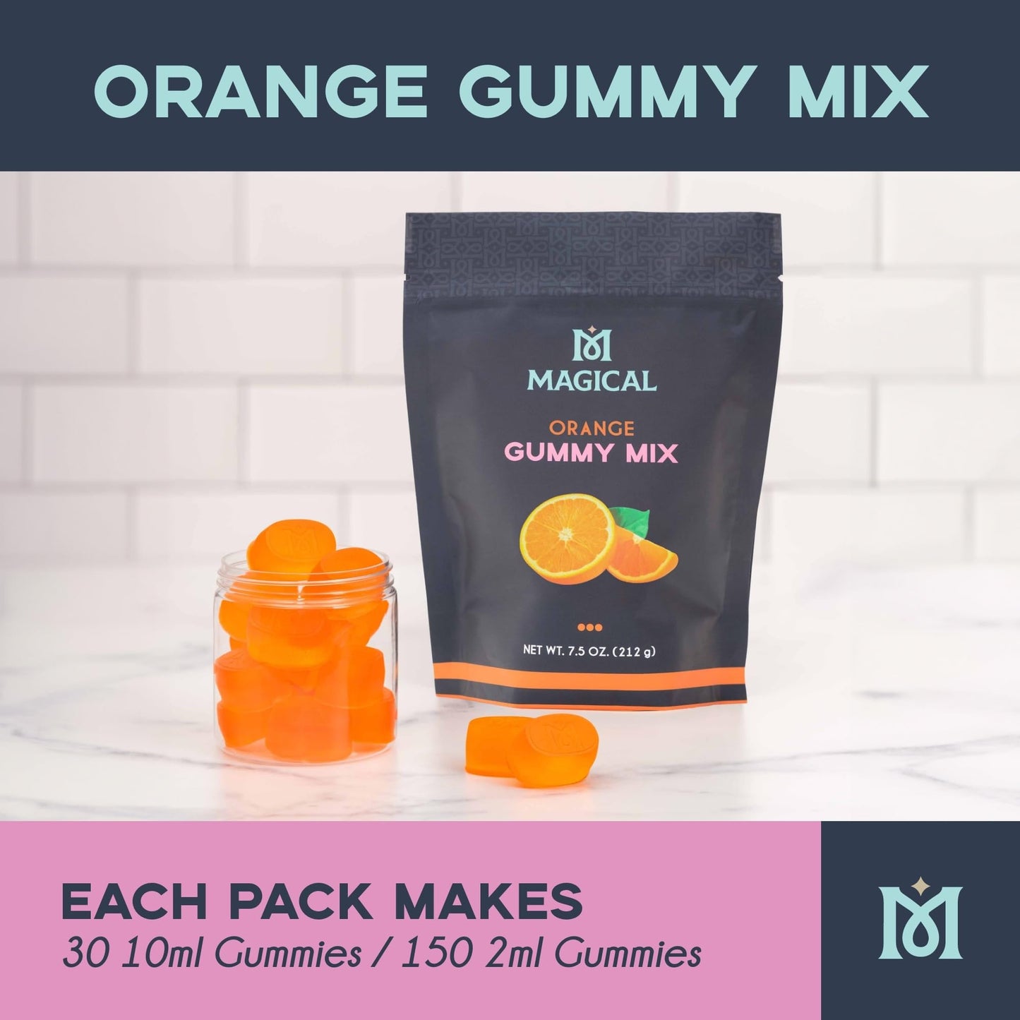 MAGICAL BUTTER Magical Butter Machine Orange Gummy Mix - Easy & Mess-Free, Precise Formulation
