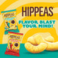 HIPPEAS Chickpea Puffs, Blazin Hot, Vegan, Gluten-Free, 4g Protein, 3g Fiber, 4 Ounce (Pack of 6)