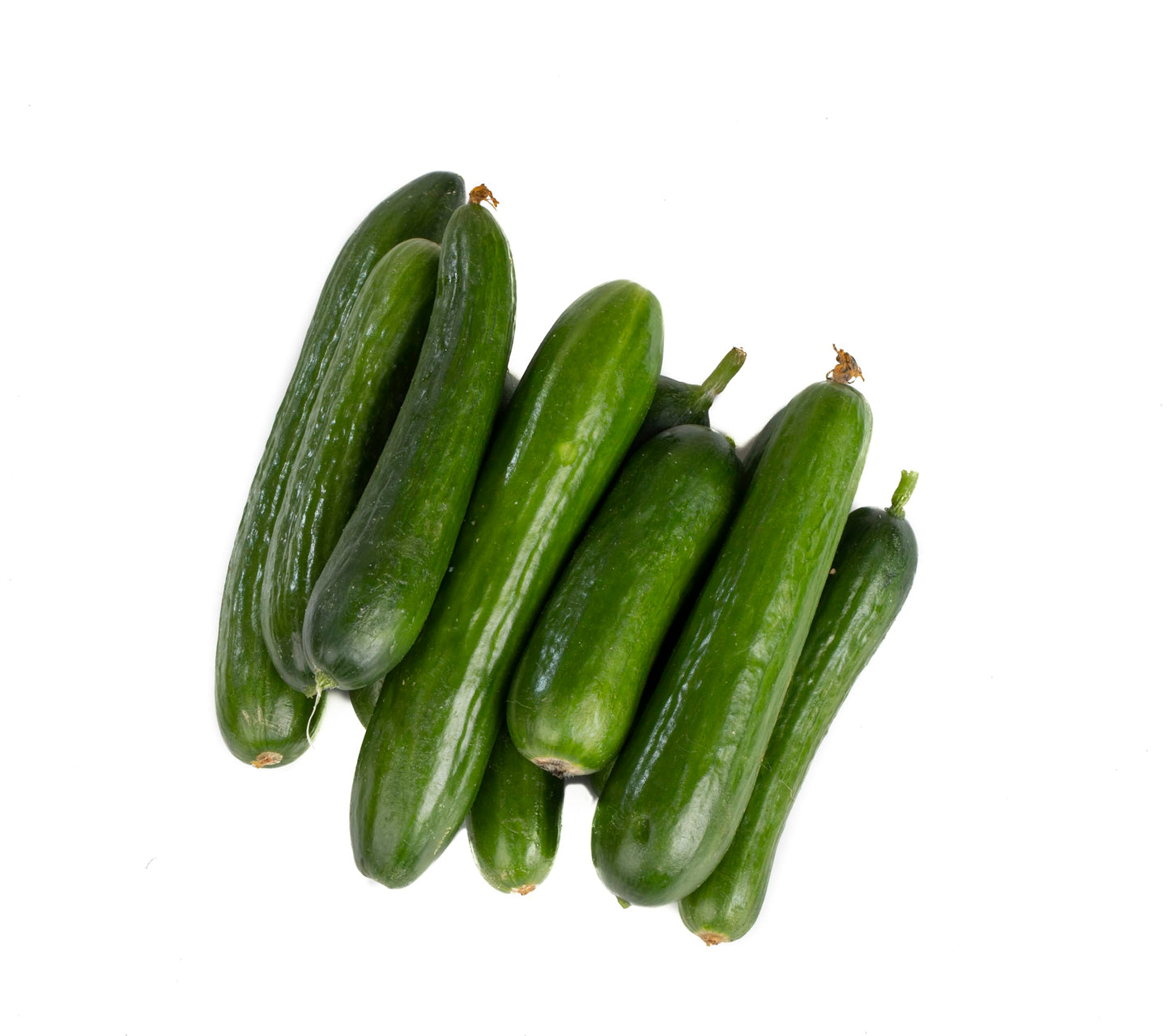 RawJoy Fresh Green Mini Cucumbers, 3 Pound, Ideal for Salads and Snacking