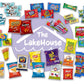 The LakeHouse Chips Variety Pack - 50 Count Gift Basket, Individually Wrapped Snacks for College, Kids, and Office