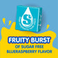 Starburst Singles To Go Zero Sugar Drink Mix, Blue Raspberry, 6 Ct Per Box (Pack Of 1)
