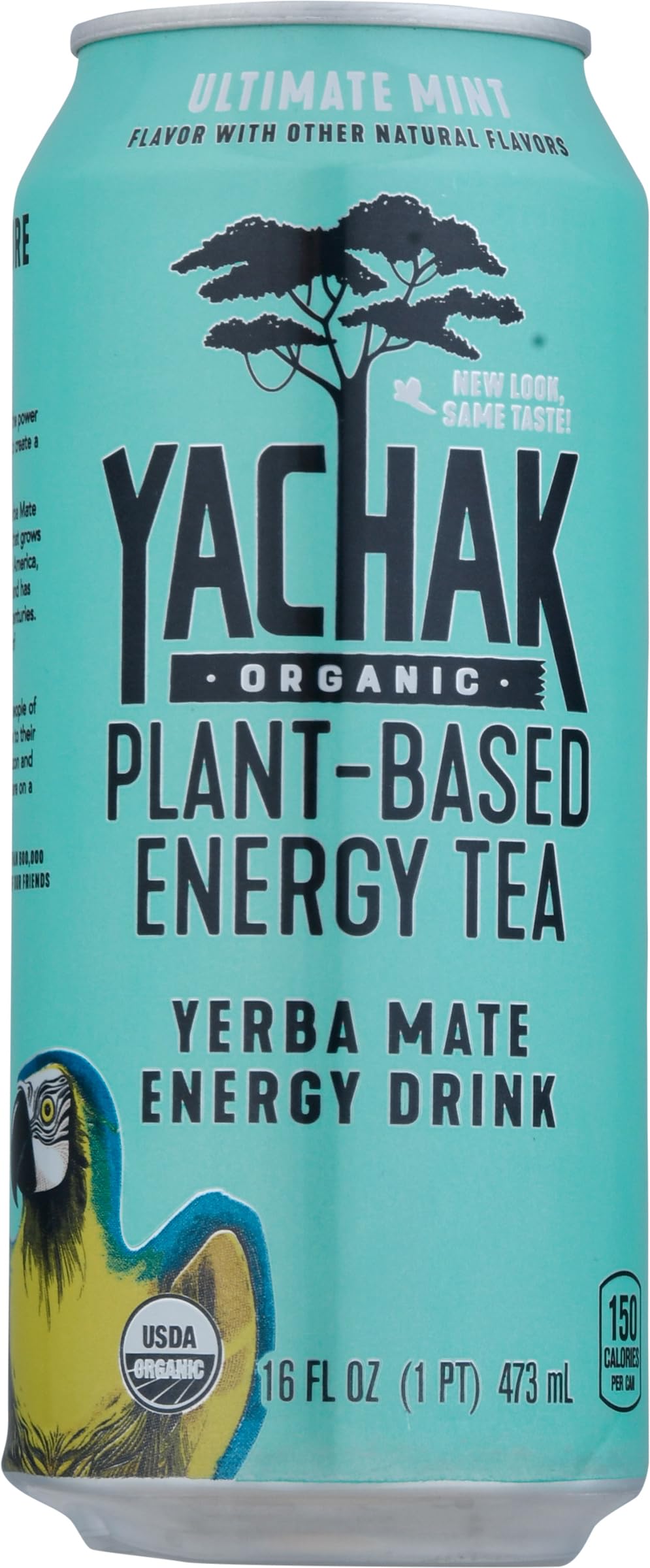Yachak Organic Organic Ultimate Mint Yerba Mate Energy Drink, 16 Fz