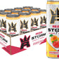 REIGN Fitness & Wellness Energy Drink, Strawberry Apricot, 12 Fl Oz, Pack of 12