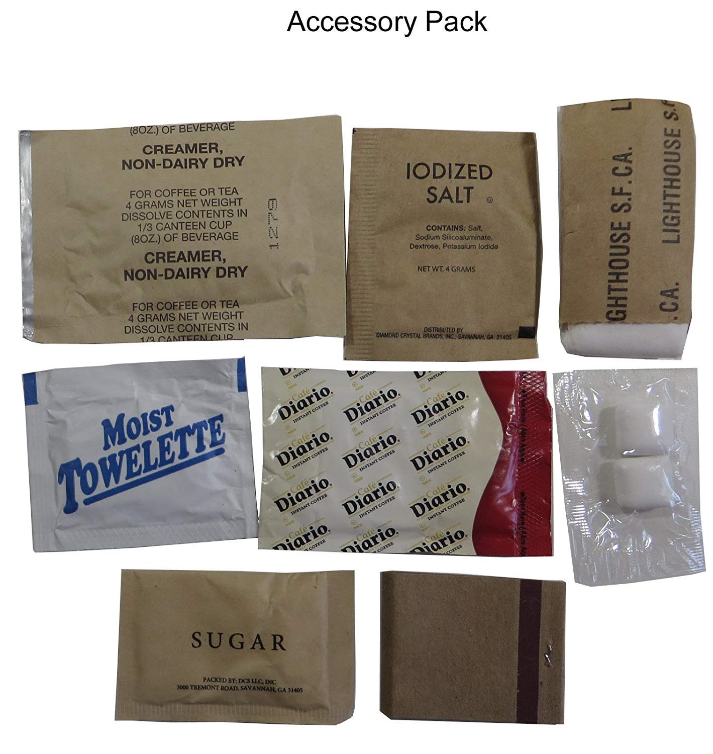 MREs (Meals Ready-to-Eat) Genuine U.S. Military Surplus (1 Pack) Assorted Flavor