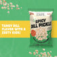 Little Lads Healthy Popcorn - Vegan, Gluten-Free, Non-Gmo Popcorn With Spicy Dill Pickle Flavor -5.4 Oz (Pack Of 3) (5.4 Ounce (