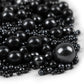 Cobakey Halloween Black Sprinkles, Edible Sugar Pearls, 3.5 Ounces, Perfect for Cake Decorating, Cupcakes, Cookies, and Ice Cream Toppings